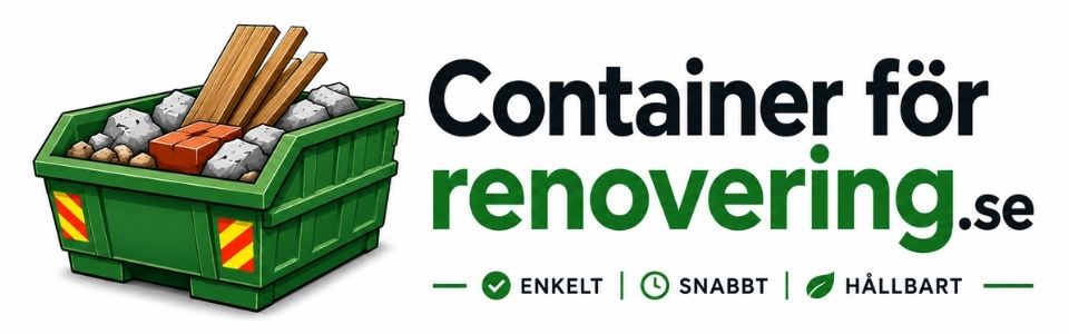 Container för blandat avfall – hyra container med fast pris och snabb leverans